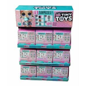 LOL Surprise Tiny Toys Series 1 Bundle Including 18 Sealed Surprises w. Display